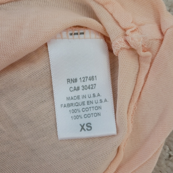 Wildfox oversized peach crest tank top - Picture 8 of 9